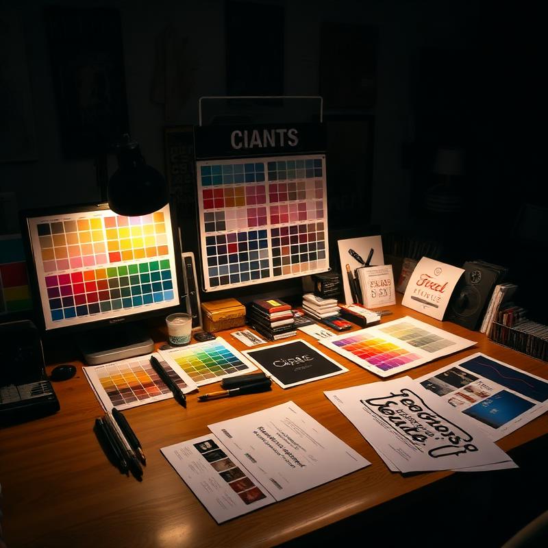 Custom graphic design work including logo and branding by Cascade Design Studio